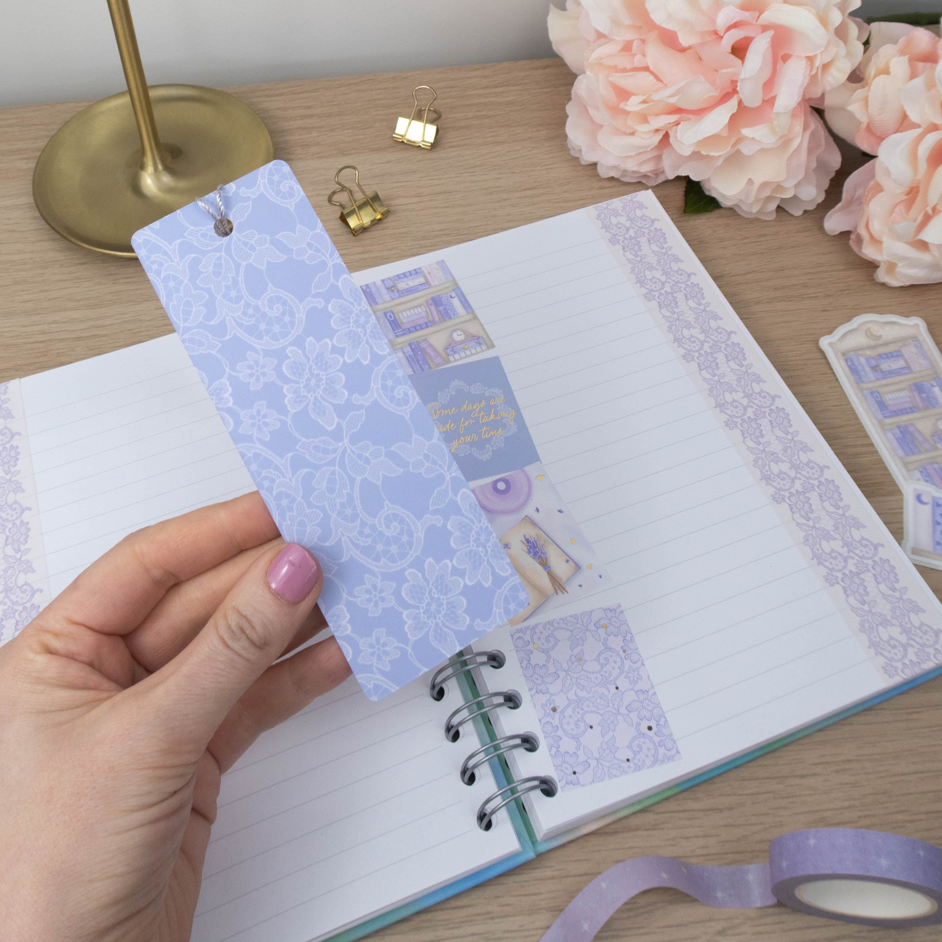 LACE - BOOKMARK - Rebecca Yates