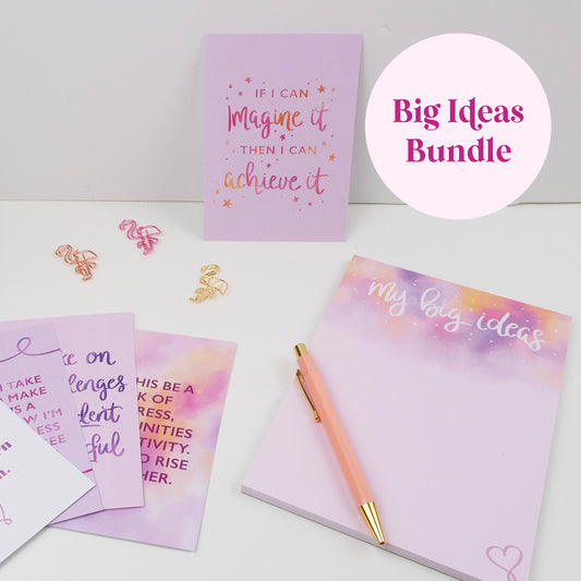 BIG IDEAS STATIONERY BUNDLE