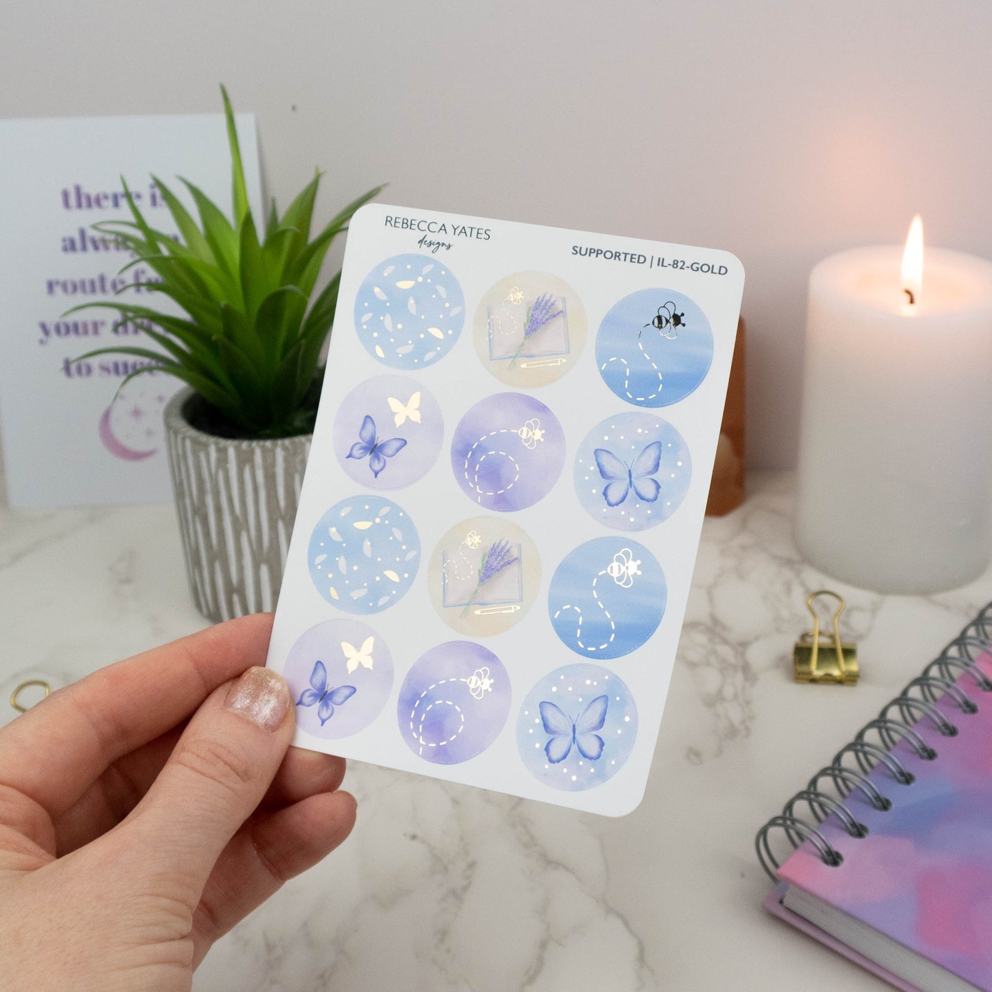 SUPPORTED - PLANNER STICKER SHEET