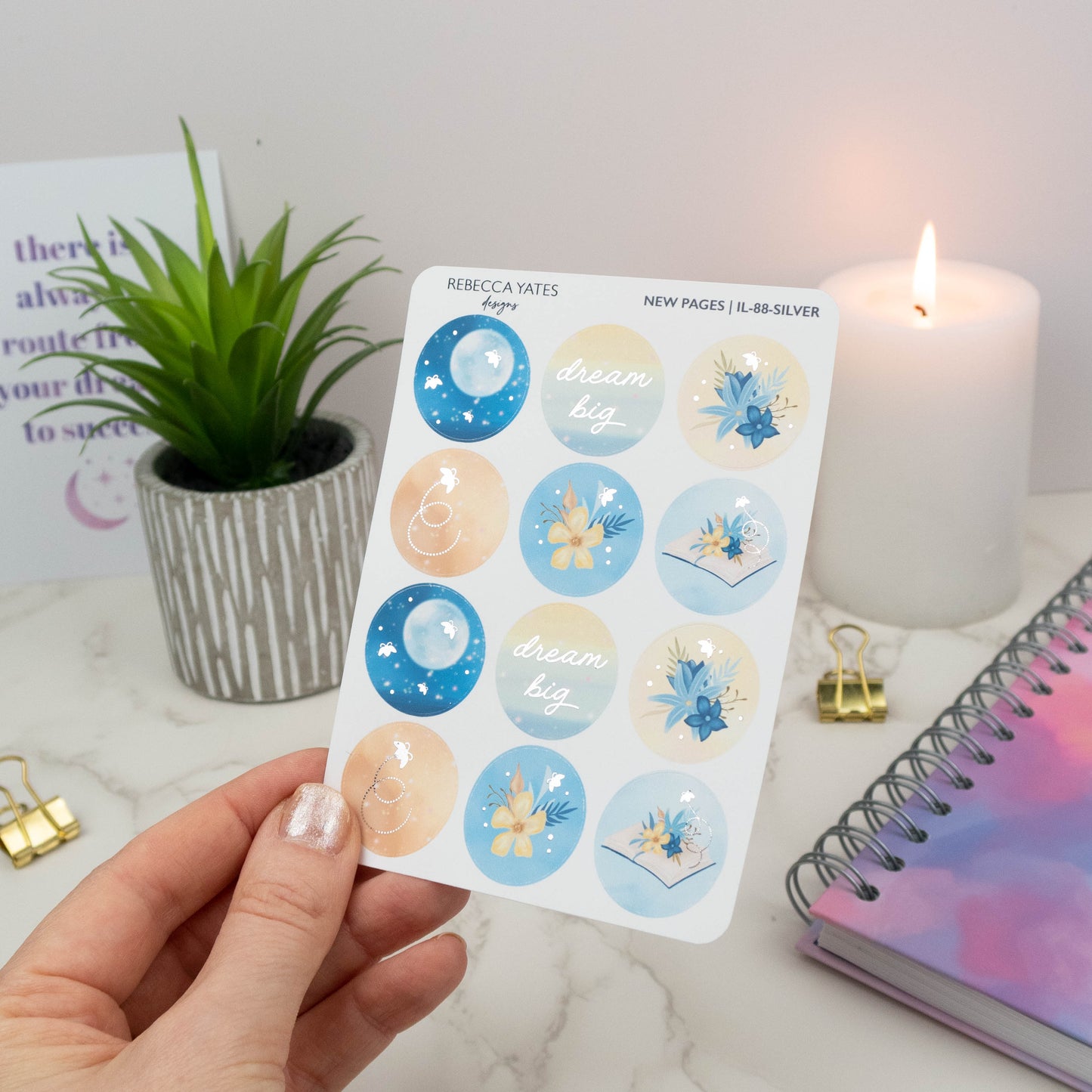 NEW PAGES - PLANNER STICKER SHEET