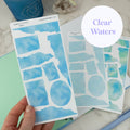 DREAMERS COVE TORN PAPER SAMPLERS - STICKER SHEET - Rebecca Yates