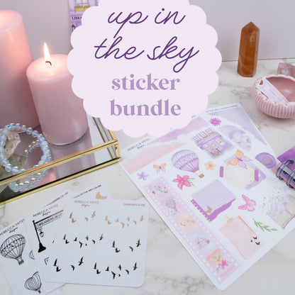 UP IN THE SKY - BIG CREATIVE STICKER BUNDLE