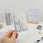 NIGHT SKY FRAMES - FOILED STICKER SHEET - Rebecca Yates