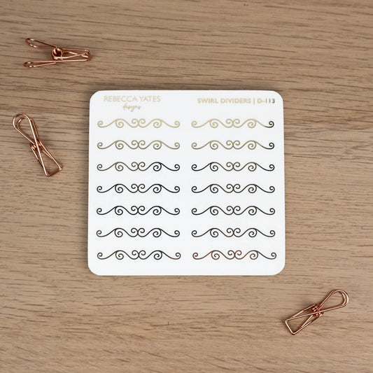 Swirl Dividers I - D-113