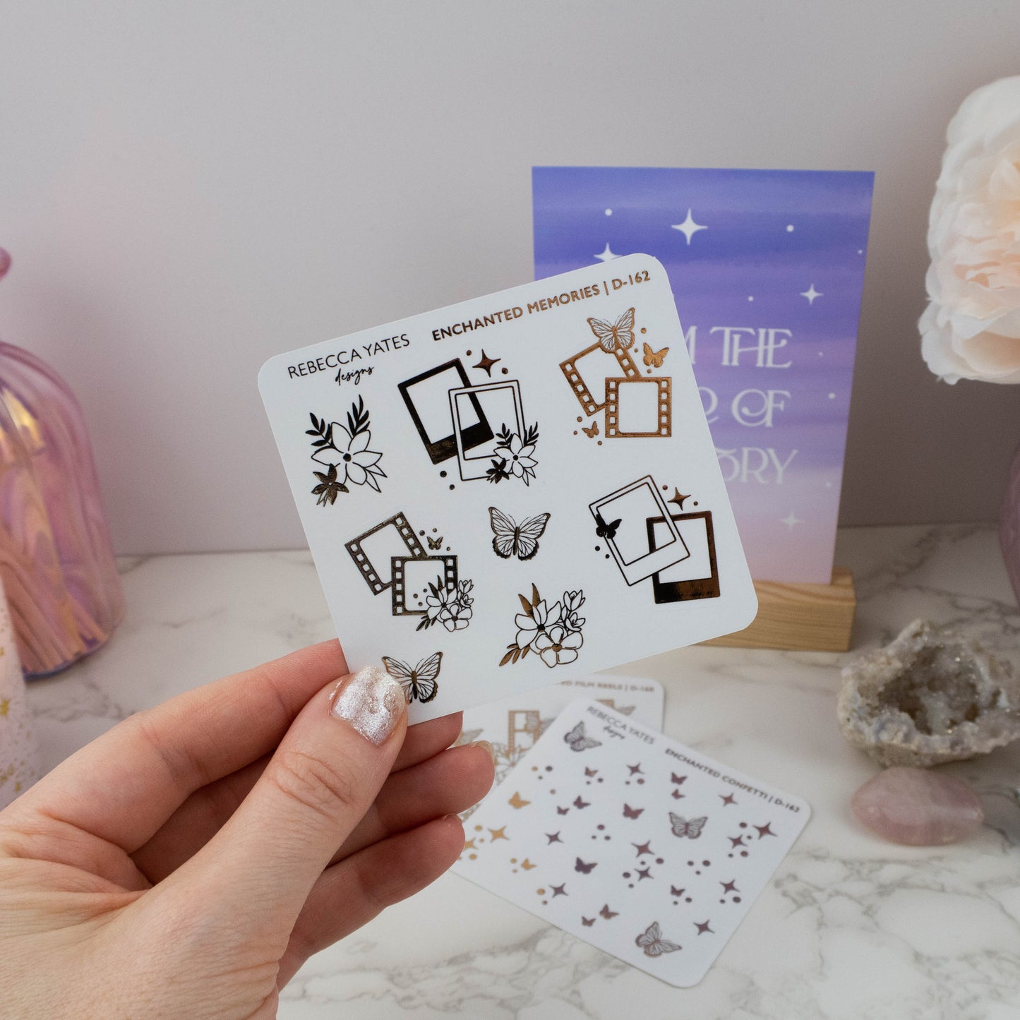 ENCHANTED MEMORIES - FOILED STICKER SHEET