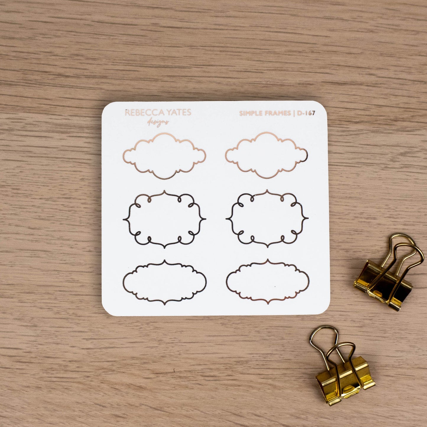 But First Coffee Foiled Planner Stickers G-9