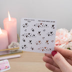 MINI HEART DECO - FOILED STICKER SHEET - Rebecca Yates