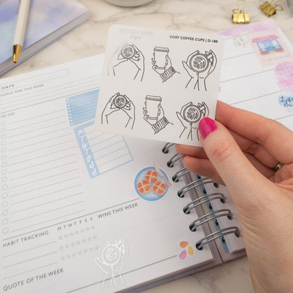 SILVER LININGS - BIG CREATIVE STICKER BUNDLE - Rebecca Yates