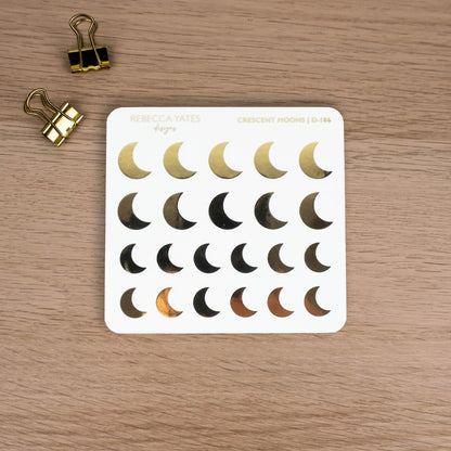 Crescent Moons - D-186