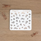DOT CONFETTI - FOILED STICKER SHEET