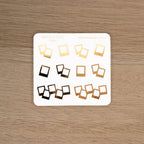 POLAROIDS - FOILED STICKER SHEET