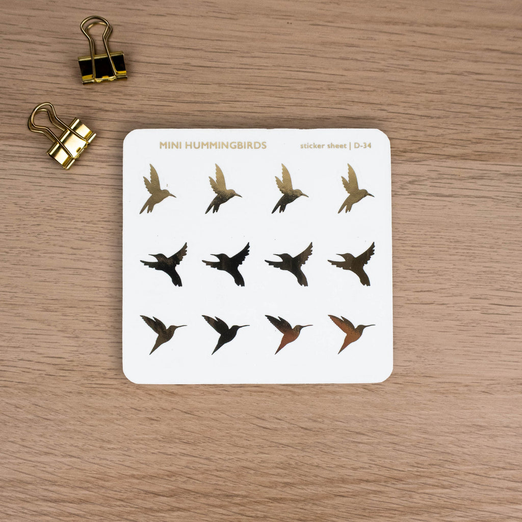 Mini Hummingbirds - D-34
