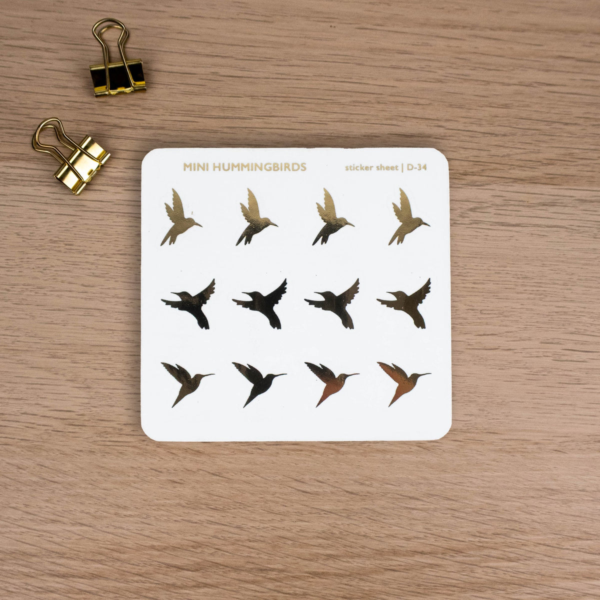Mini Hummingbirds - D-34