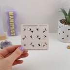 HUMMINGBIRD BOUQUETS - FOILED PLANNER STICKERS - Rebecca Yates