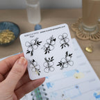 SPRING FLORAL BOUQUETS - FOILED PLANNER STICKERS - Rebecca Yates