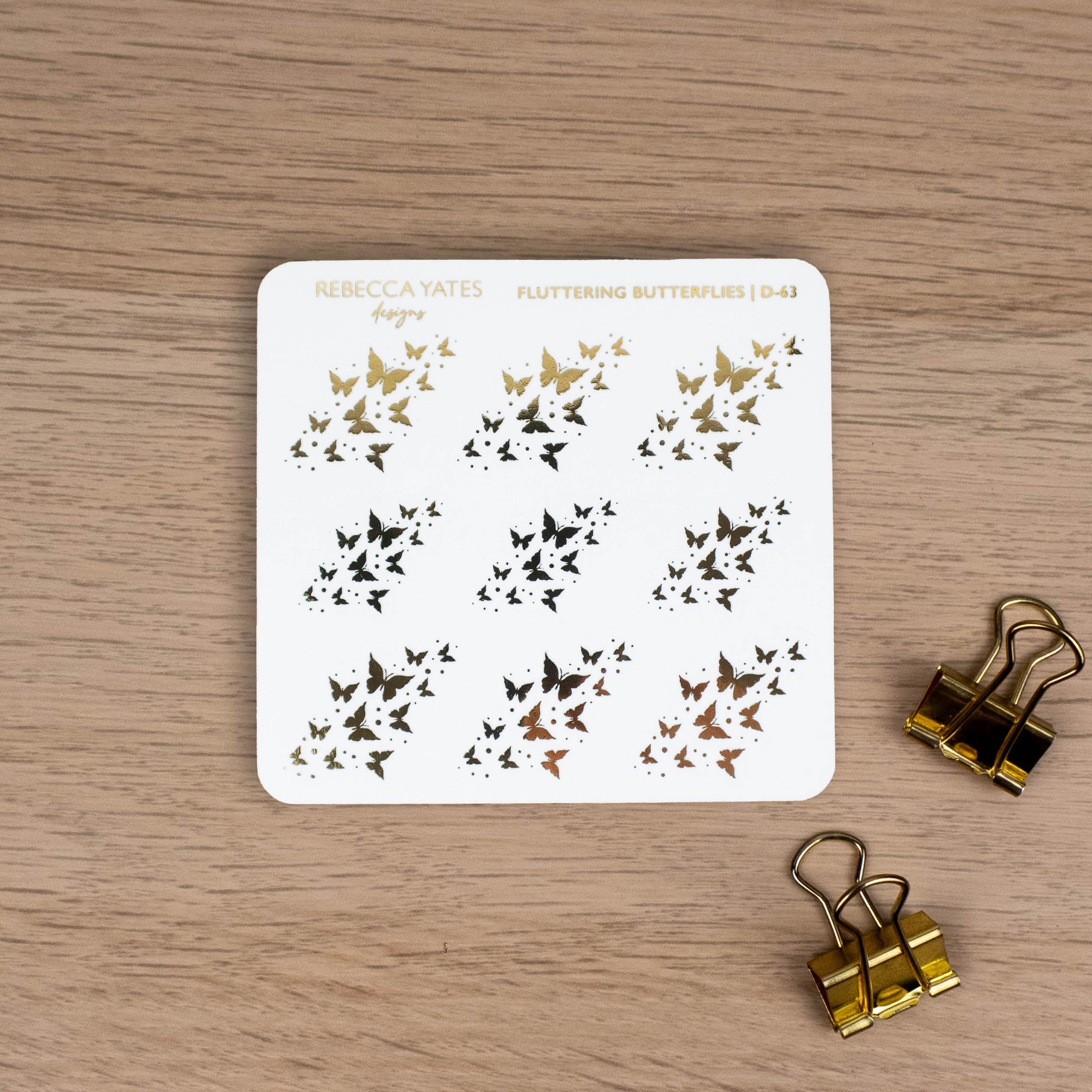 Fluttering Butterflies - D-63