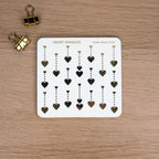 Heart Dangles - D-64