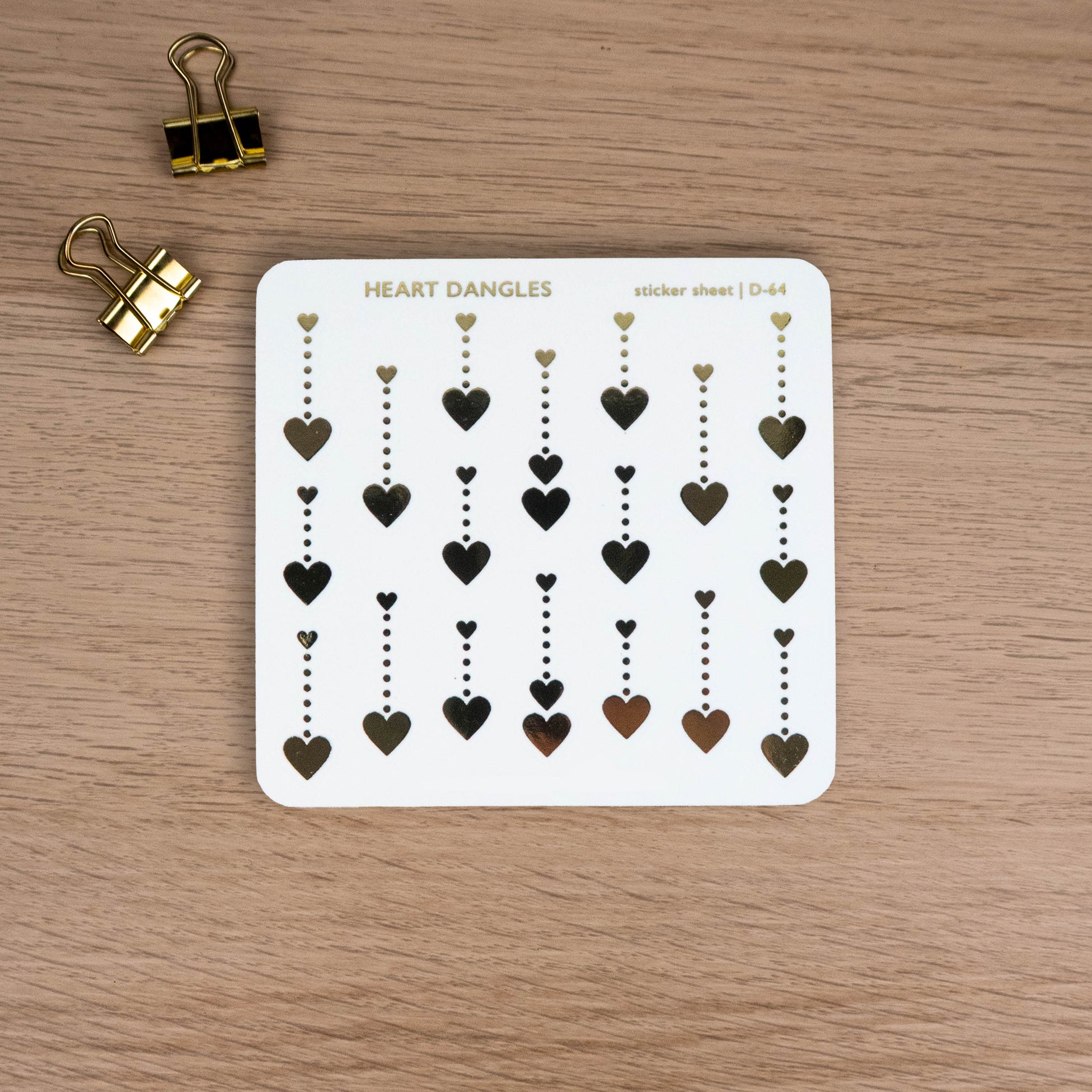Heart Dangles - D-64