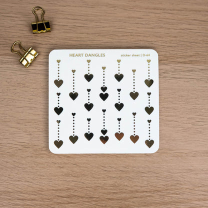 Heart Dangles - D-64