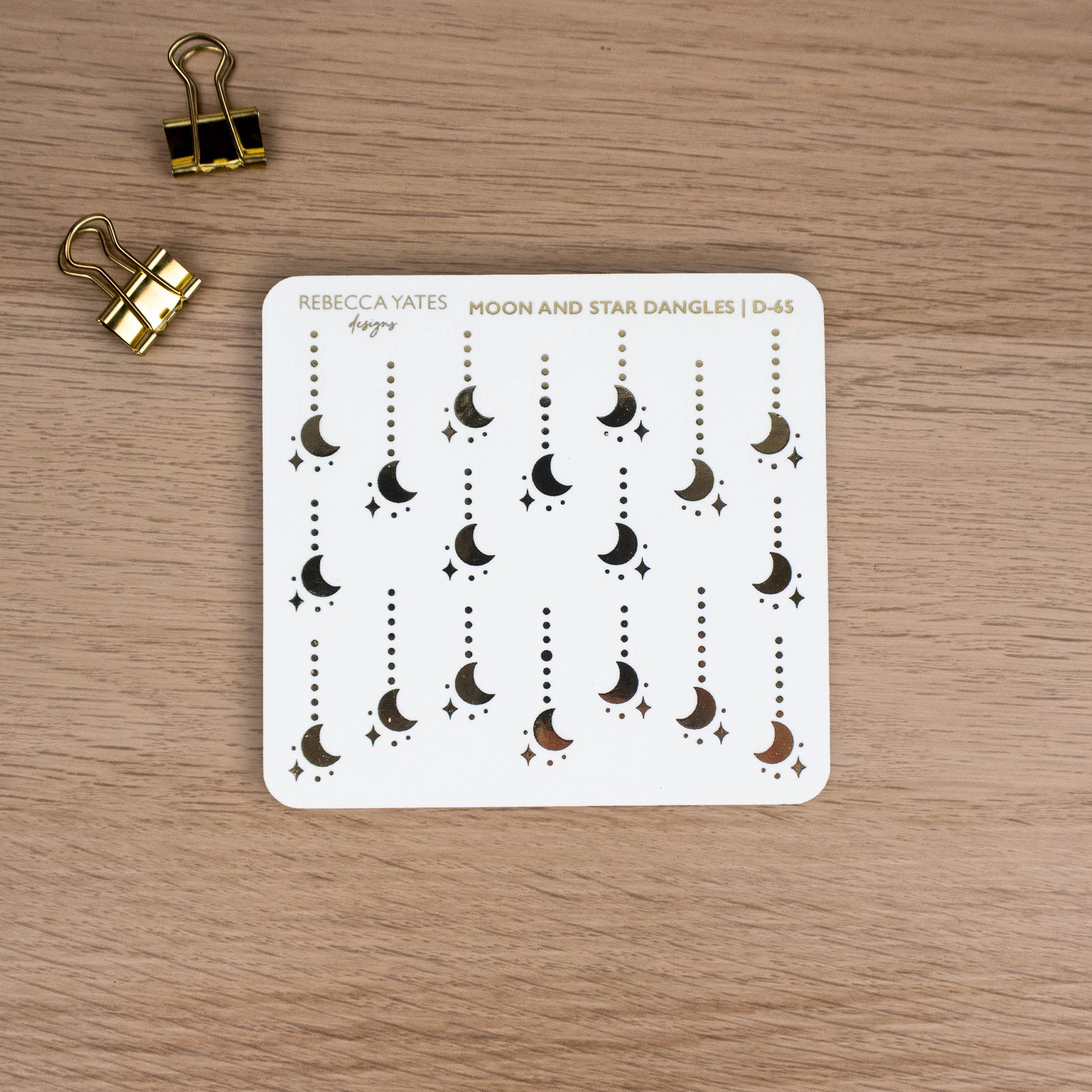 Moon and Star Dangles - D-65