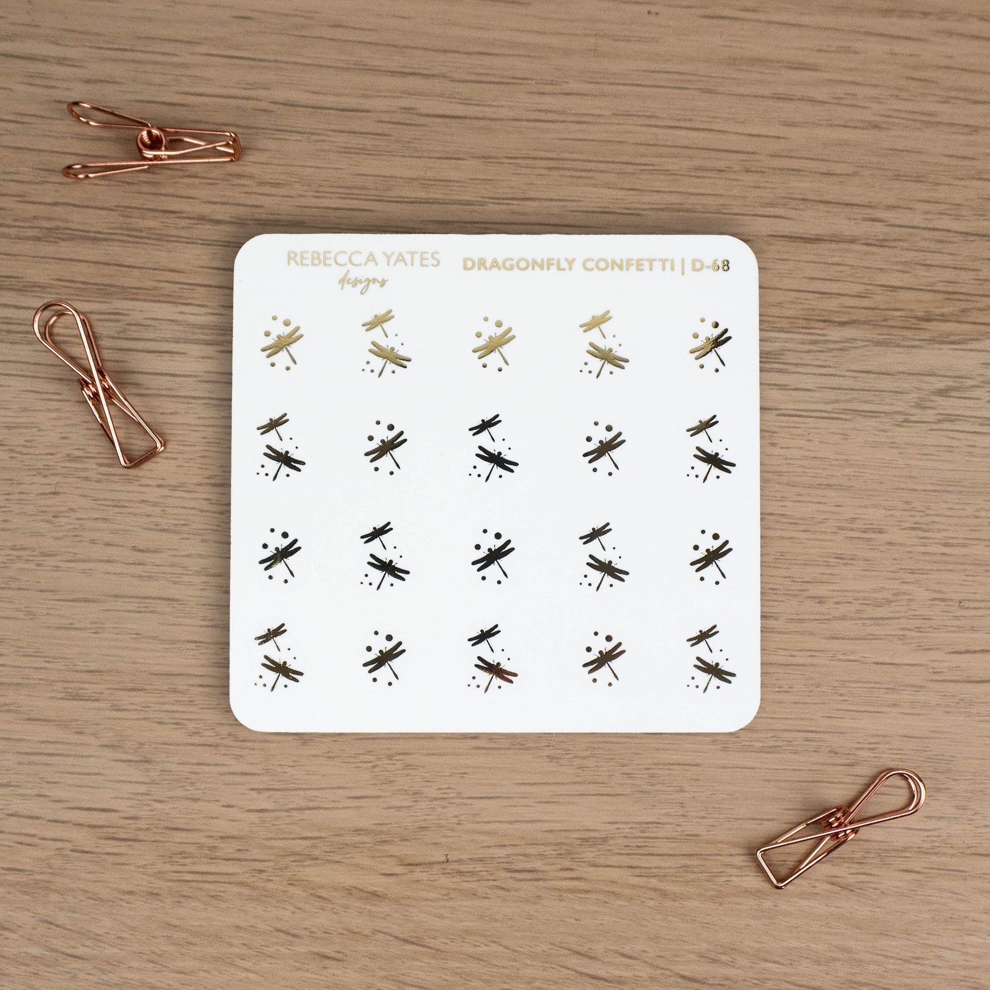 Dragonfly Confetti - D-68