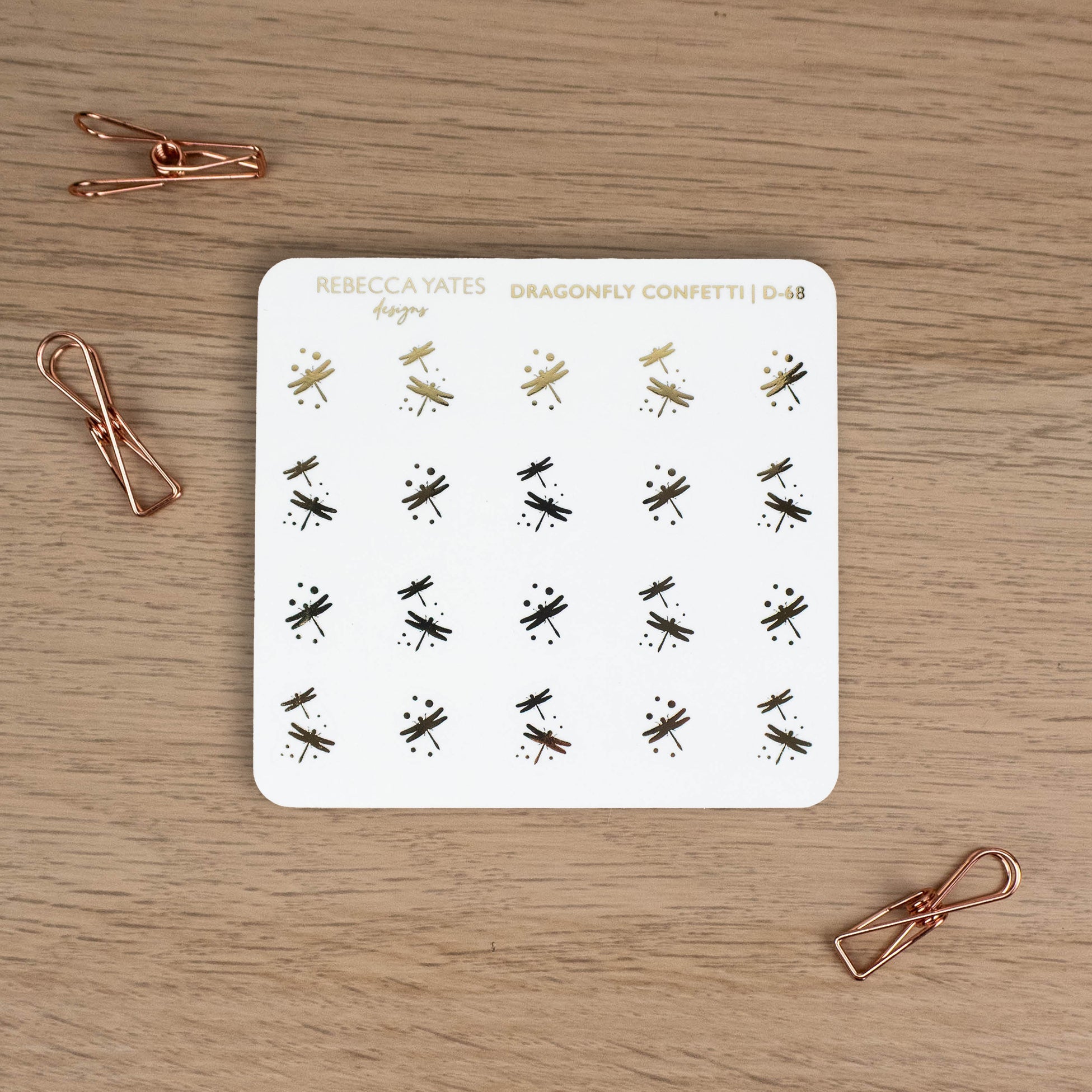 Dragonfly Confetti - D-68