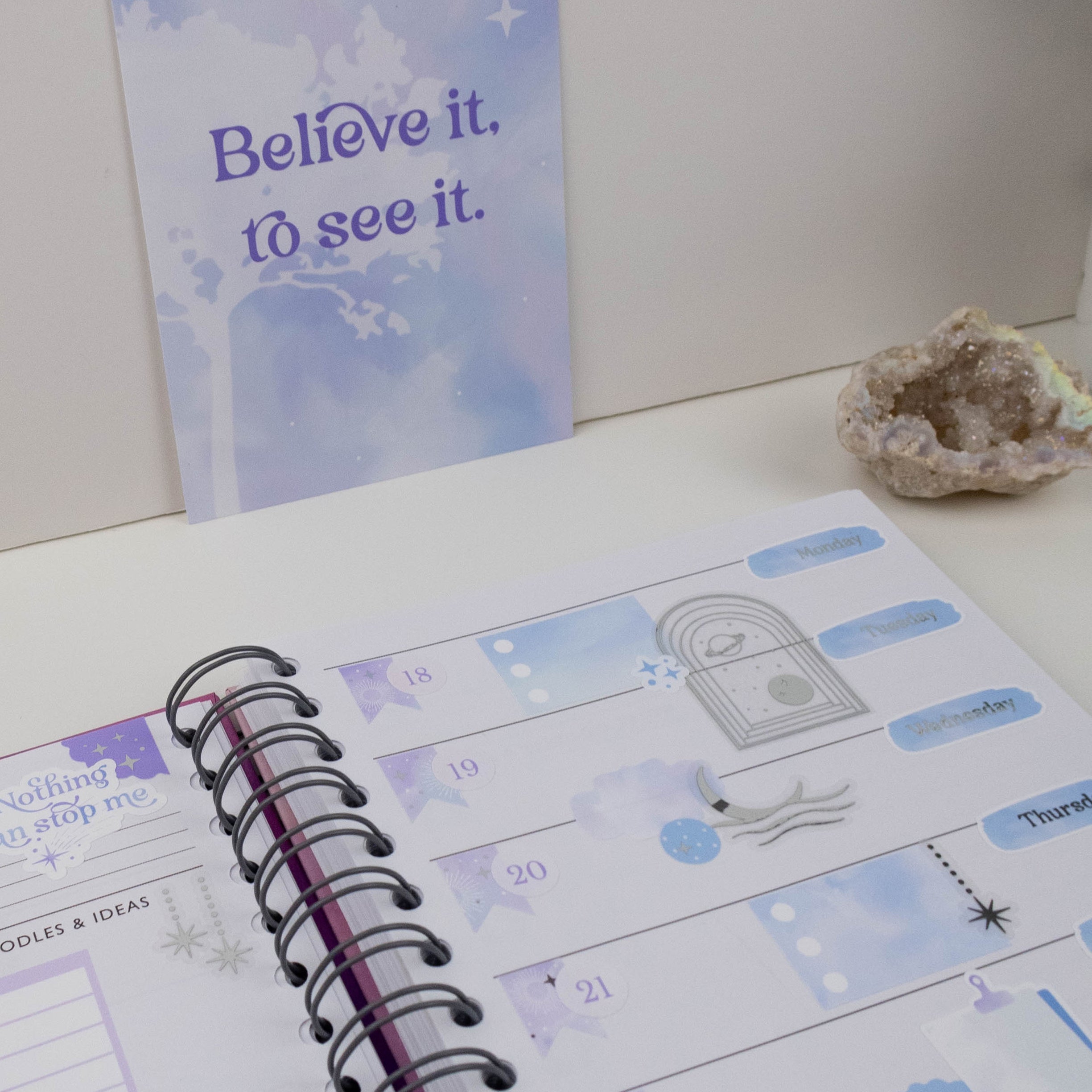 STAR DANGLES - FOILED PLANNER STICKERS - Rebecca Yates