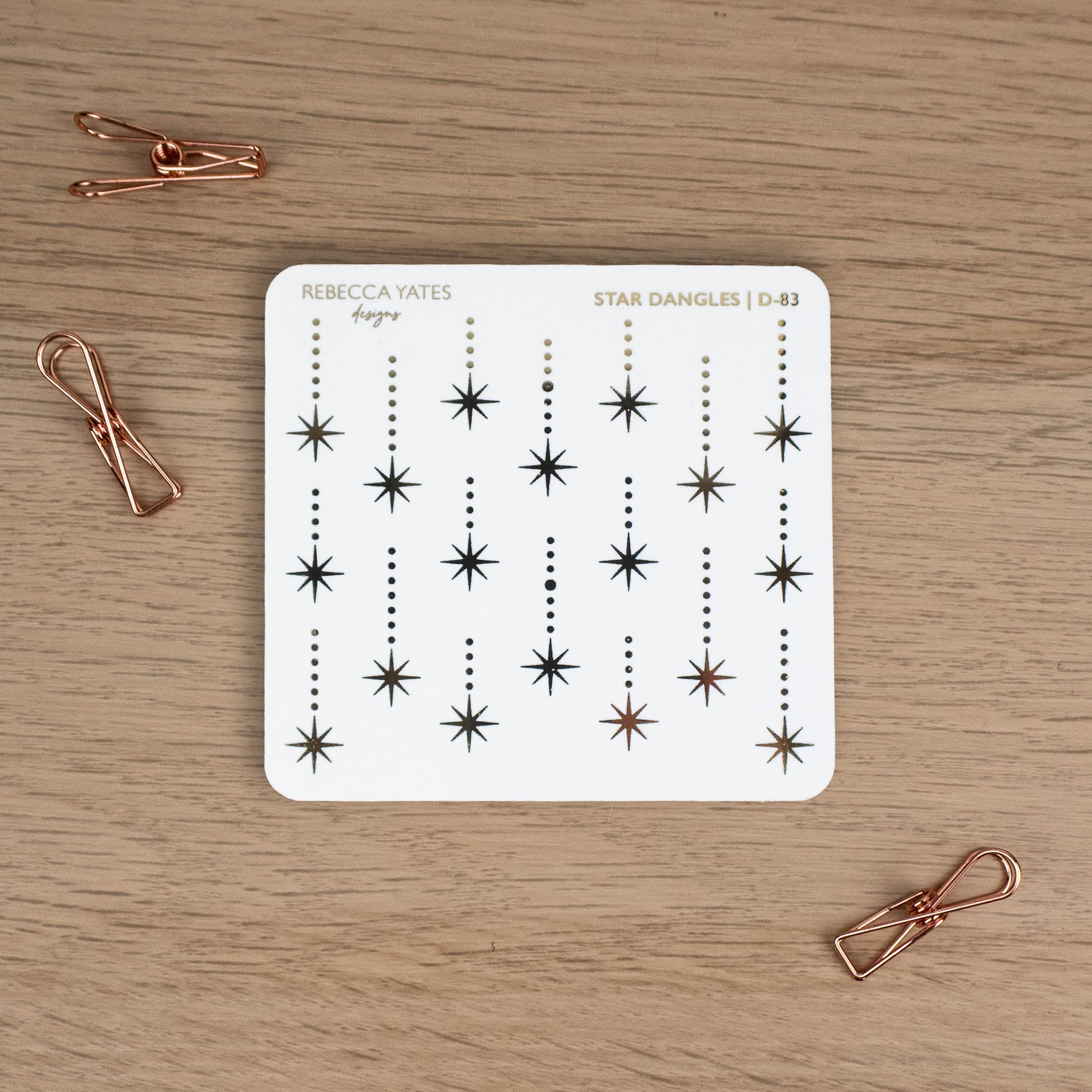 Star Dangles - D-83