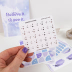 CONFETTI STARS - FOILED PLANNER STICKERS - Rebecca Yates