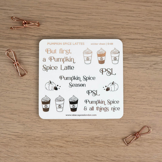 Pumpkin Spice Lattes - D-88
