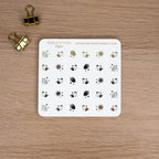 Acorns and Leaves Confetti - D-90