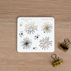 Fireworks Foiled Planner Stickers D-199
