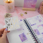 LIGHT THE WAY - FOILED STICKER SHEET - Rebecca Yates