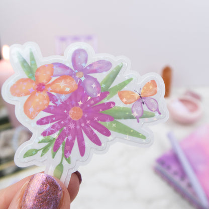 FLOWERS - SINGLE STICKER