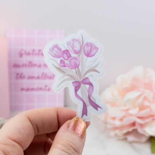 TULIP BOUQUET - SINGLE STICKER