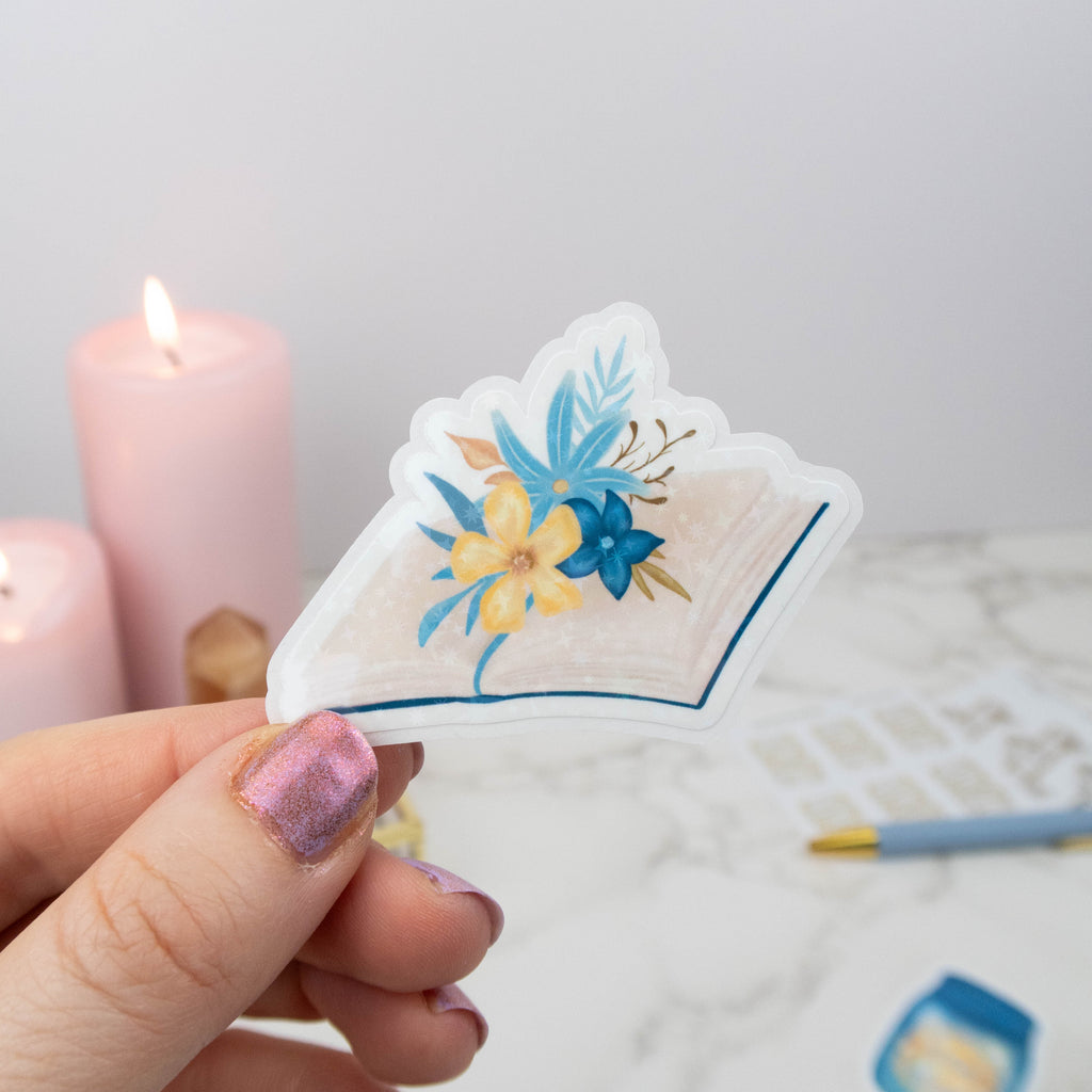 NEW PAGES BOOK - SINGLE STICKER - Rebecca Yates