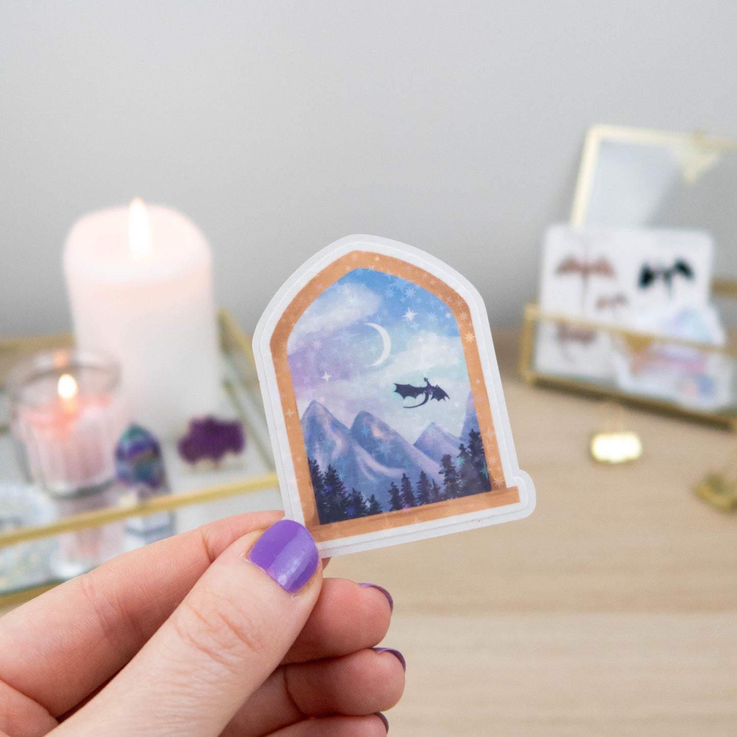 WINDOW TO A NEW WORLD - SINGLE STICKER