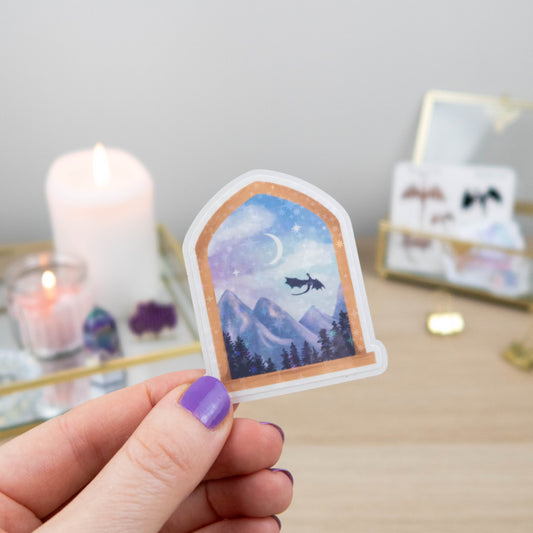 WINDOW TO A NEW WORLD - SINGLE STICKER