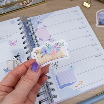 TWILIGHT FLOWERS BOOK - SINGLE STICKER