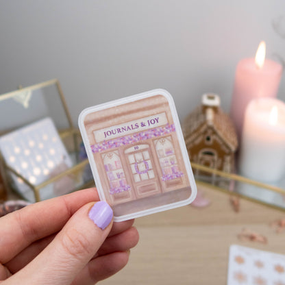 JOURNALS & JOY  - SINGLE STICKER