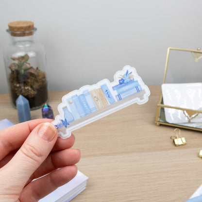 BLUE MOON BOOKSHELF - SINGLE STICKER