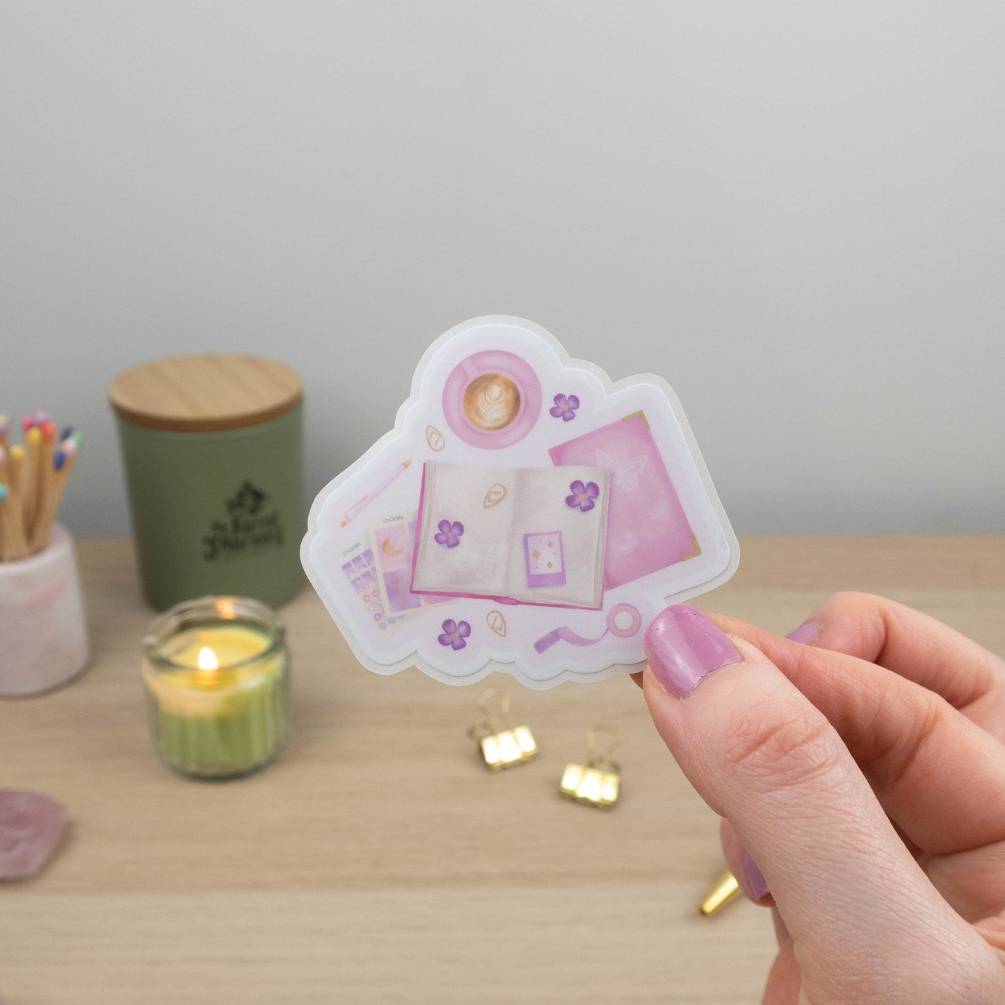 PLANNER LOVER - SINGLE STICKER - Rebecca Yates