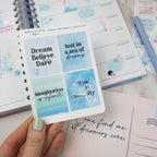 FOLLOW YOUR CURIOSITY - FOILED PLANNER STICKER QUOTES - Rebecca Yates