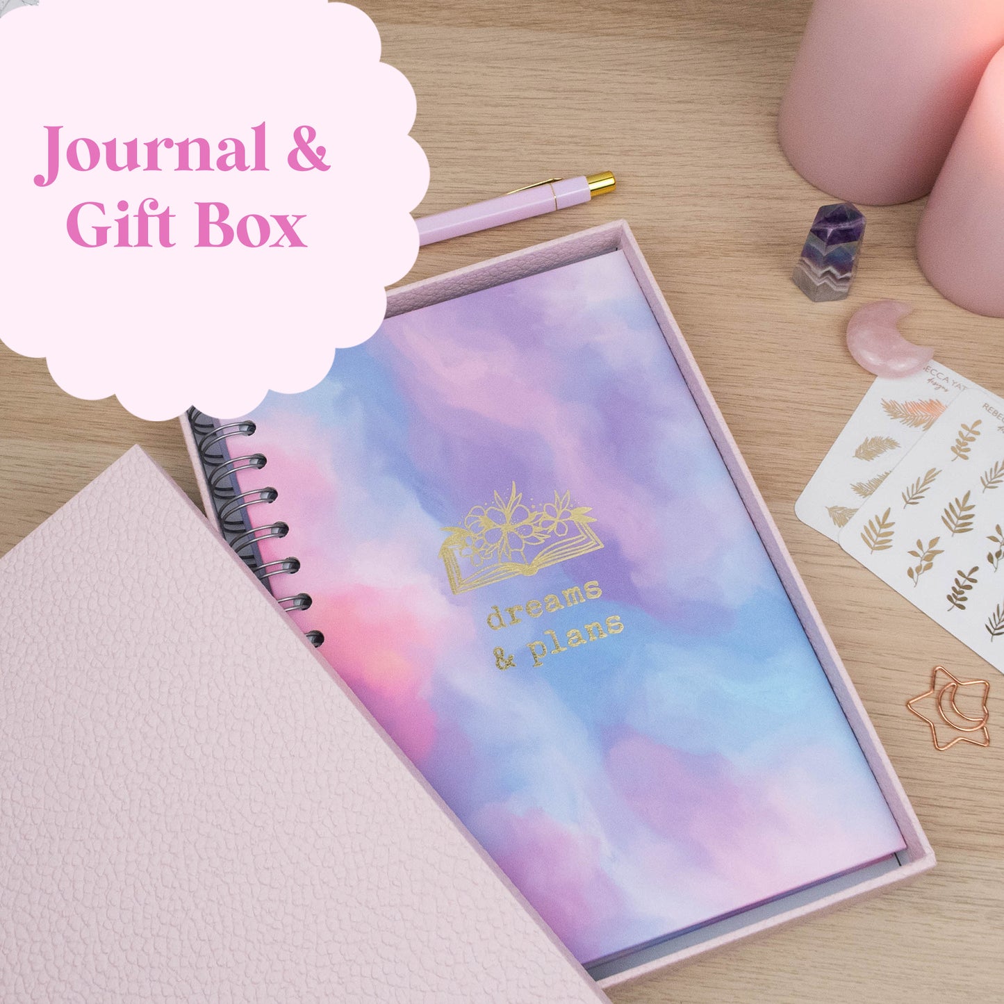 DREAMS & PLANS - JOURNAL & GIFT BOX