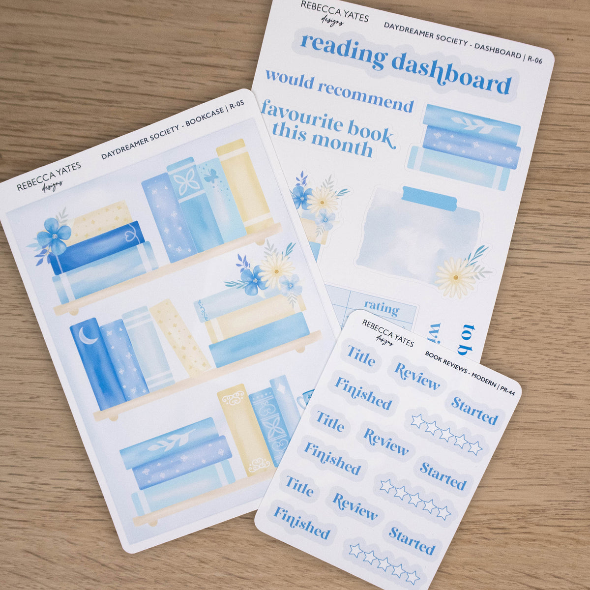 READING JOURNAL STARTER KIT - DAYDREAMER SOCIETY