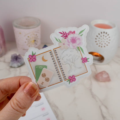 EARTH JOURNAL SPREAD - SINGLE STICKER