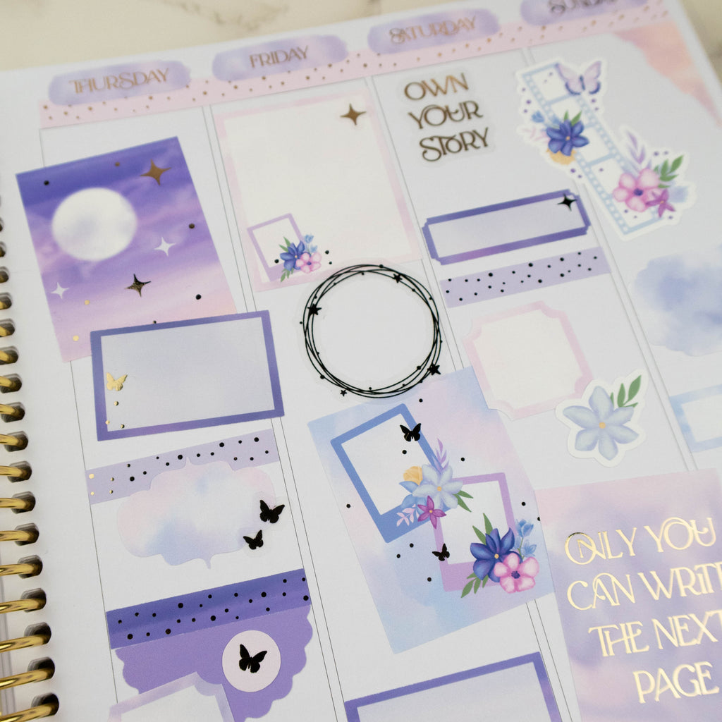 ENCHANTED TALES - VERTICAL PLANNER WEEKLY KIT - Rebecca Yates