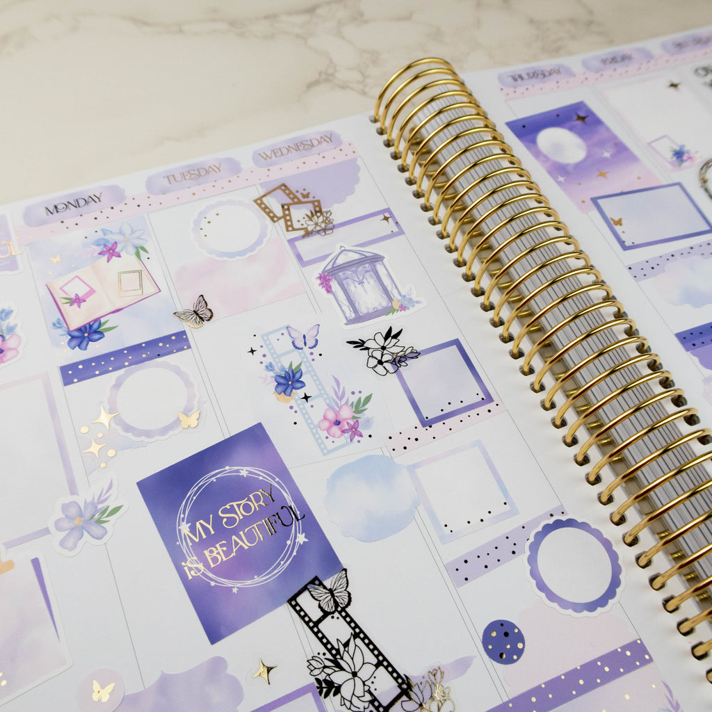ENCHANTED TALES - VERTICAL PLANNER WEEKLY KIT - Rebecca Yates