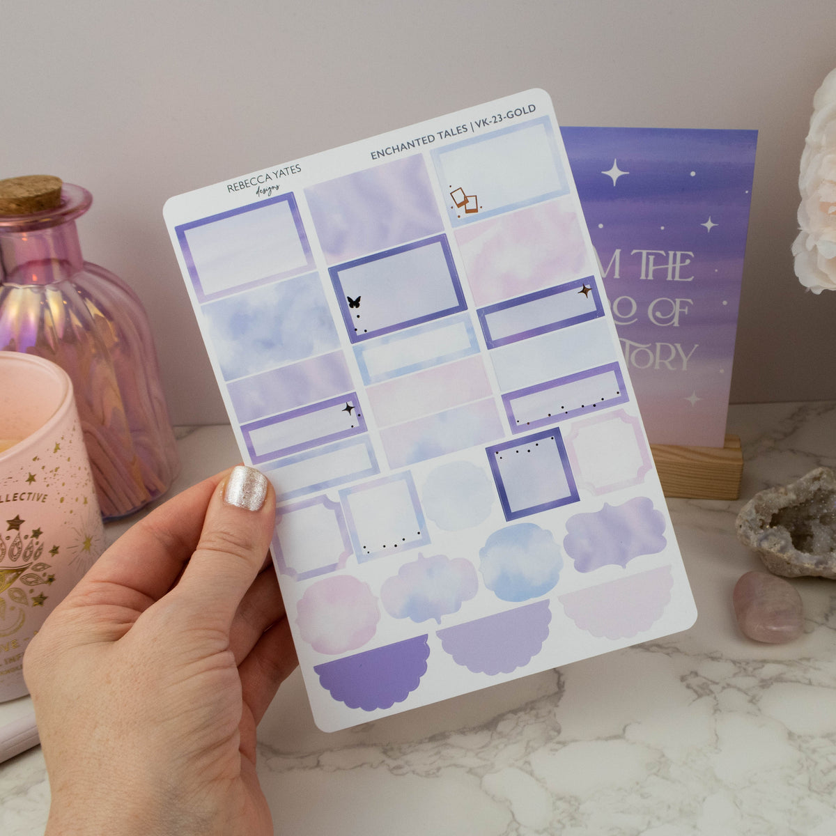 ENCHANTED TALES - VERTICAL PLANNER WEEKLY KIT - Rebecca Yates