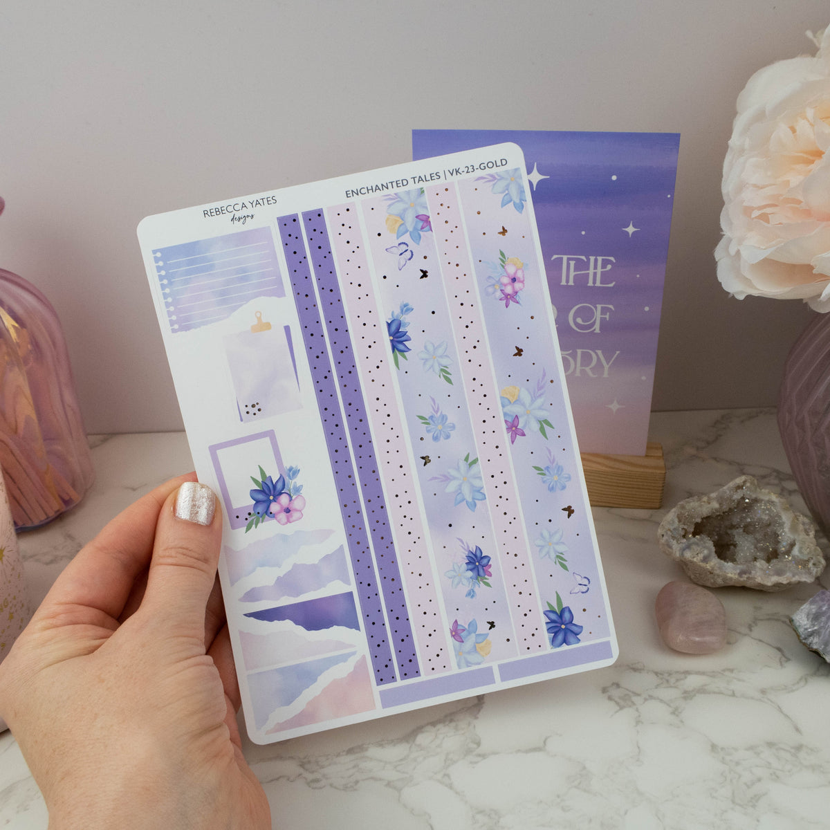 ENCHANTED TALES - VERTICAL PLANNER WEEKLY KIT - Rebecca Yates